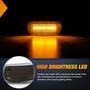 Imagem de Grille Marker Light Nilight 3PCS 4LED Amber para Ford F-150