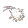 Imagem de Grinalda de Flores Boêmia com Pérolas - Tiara de Cabelo para Meninas