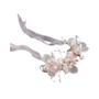 Imagem de Grinalda de Flores Boêmia com Pérolas - Tiara de Cabelo para Meninas