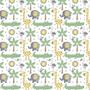 Imagem de GROW WILD Changing Pad Cover 3 Pack   de algodão Soft & Stretchy Jersey Capa da almofada de mesa de mudança de bebê  Capas de almofada de troca de fraldas para meninas ou meninos  Folhas Wipeable  Animais de safári amarelo branco cinza