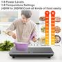 Imagem de GTKZW Cooktop de Indução Duplo 24" 4000W com 2 Queimadores e Tela Touch