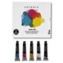 Imagem de Guache Bisnaga Palette 22ml 5 Cores Artools