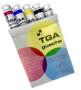 Imagem de Guache TGA 5 cores básicas Gouache bisnaga Teoria das cores