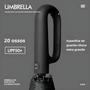 Imagem de Guarda-Chuva Automático Grande Dobrável - Design com Anel e Fivela - Para Homens e Mulheres
