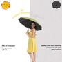 Imagem de Guarda-chuva BAODINI Compacto com Proteção UV UPF 50+ e à Prova de Vento