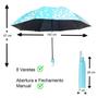 Imagem de Guarda Chuva Blackout Proteção UV com Estampas que mudam de cor quando molha: Cores Sortidas