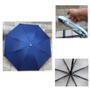 Imagem de Guarda Chuva Compacto com Bolsinha Plástica: Sombrinha Dobrável 8 Varetas com Proteção Solar UV