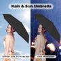 Imagem de Guarda-chuva de Bolso Mini UV ESUFEIR - Com Estojo Preto