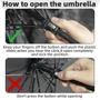 Imagem de Guarda-chuva de Bolso Mini UV ESUFEIR - Com Estojo Preto