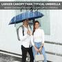 Imagem de Guarda-chuva de Viagem Anntrue - À Prova de Vento, Abertura e Fechamento Automáticos