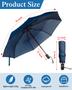 Imagem de Guarda-chuva de Viagem Yahenda - Automático, à Prova de Vento (Pacote com 4)