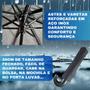 Imagem de Guarda Chuva Dobrável Preto Retrátil Compacto com Capa
