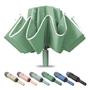 Imagem de Guarda-chuva Fogkey Compact Travel Reverse Folding Green