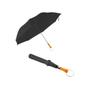 Imagem de Guarda Chuva Grande Duplo Resistente Automático Cabo Madeira