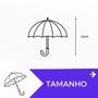 Imagem de Guarda-Chuva Infantil Automático com Proteção UV  Degradê, 53cm