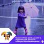 Imagem de Guarda-Chuva Infantil Automático com Proteção UV  Degradê, 53cm