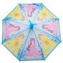 Imagem de Guarda Chuva Infantil Automático Menina Com Apito e Copinho