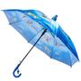 Imagem de Guarda Chuva Infantil Automático Menina Com Apito e Copinho