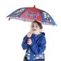 Imagem de Guarda-chuva infantil Disney, Lightning ou Mickey Mouse para crianças e meninos, vermelho/azul, idade 3-6
