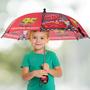 Imagem de Guarda-chuva infantil Disney, Lightning ou Mickey Mouse para crianças e meninos, vermelho, idade 3-6