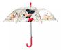 Imagem de Guarda Chuva Infantil Transparente Mickey 68x80cm - Disney