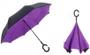 Imagem de Guarda Chuva Invertido Roxo Dupla Camada