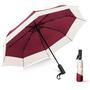 Imagem de Guarda-chuva LEAGERA Compact Small Travel Arc 116 cm vermelho escuro