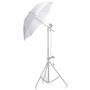 Imagem de Guarda-chuva macio Neewer 33/84 cm branco translúcido (pacote com 2)