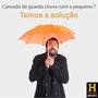 Imagem de Guarda Chuva Portaria Médio Automático 8 Hastes Reforçado Top