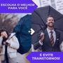 Imagem de Guarda Chuva Sombrinha Manual Reforçado Com Proteção UV