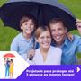 Imagem de Guarda Chuva Sombrinha Manual Reforçado Com Proteção UV