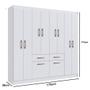 Imagem de Guarda-Roupa 10 Portas 2 Gavetas Multimóveis CR35072