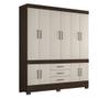 Imagem de Guarda Roupa 10 Portas 3 Gavetas New Murano Demobile 83530-132