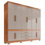 Imagem de Guarda-roupa 10 Portas 3 Gavetas Parma Premium