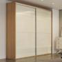 Imagem de Guarda Roupa 100% MDF Casal 2,23m com 2 portas de correr TW602 Dalla Costa