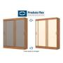 Imagem de Guarda Roupa 2 Portas de Correr e 2 Gavetas Briz B353 Flex Nature/Off White ou Cinza - Henn