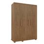 Imagem de Guarda Roupa 3 Portas 124 cm Castanho Nicarágua Shop JM