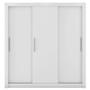 Imagem de Guarda Roupa 3 Portas 2 Gavetas New Glass Branco Caemmun