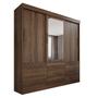 Imagem de Guarda-Roupa 3 Portas 9 Gavetas com Espelho Florença Espresso Móveis