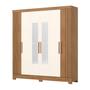 Imagem de Guarda-roupa 6 Portas com Espelho 3 Gavetas B367
