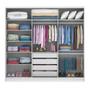 Imagem de Guarda Roupa Casal 100%Mdf Madesa Eros 3 Portas BR/Rustic