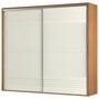 Imagem de Guarda-Roupa Casal 2 Portas 4 Gavetas 100% Mdf Freijo/Off White Tw603b - Dalla Costa