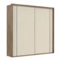 Imagem de Guarda Roupa Casal 2 Portas MDF Ripado 2,42 m Imperium Belmax