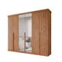 Imagem de Guarda-roupa Casal 267,60cm 6 Portas com Espelho 100% Mdf Linhares Espresso Móveis