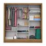 Imagem de Guarda-roupa Casal 3 Portas com Espelho Porto Plus Espresso Móveis