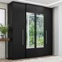 Imagem de Guarda Roupa Casal 4 Portas com Espelho Splendore Glass THB