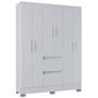 Imagem de Guarda Roupa Casal 6 Portas 135 cm 949 Branco POQQ