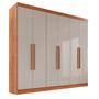 Guarda-roupa Casal 6 Portas 2 Gavetas França - Espresso Móveis Imagem de Guarda-roupa Casal 6 Portas 2 Gavetas França