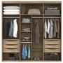 Imagem de Guarda Roupa Casal 6 Portas (230x207x54cm) 100 MDF Originale Belmax