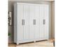 Guarda-roupa Casal 6 Portas 3 Gavetas Demóbile Prático Imagem de Guarda-roupa Casal 6 Portas 3 Gavetas Demóbile Prático